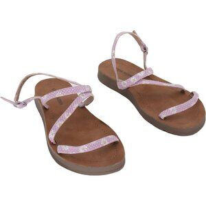 Steve Madden Girls Sandals Jplum Rhinestone Daisy Kids Size 2